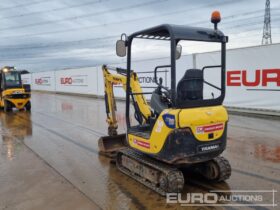 2020 Yanmar SV18 Mini Excavators For Auction: Leeds – 22nd, 23rd, 24th & 25th January 25 @ 8:00am full