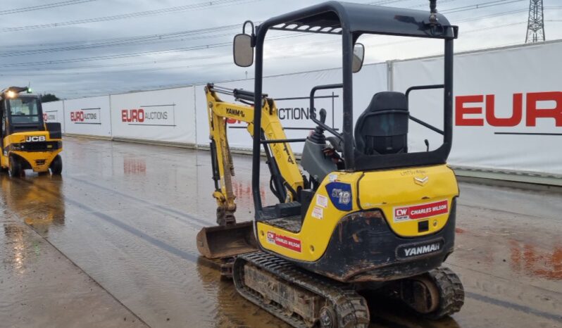 2020 Yanmar SV18 Mini Excavators For Auction: Leeds – 22nd, 23rd, 24th & 25th January 25 @ 8:00am full