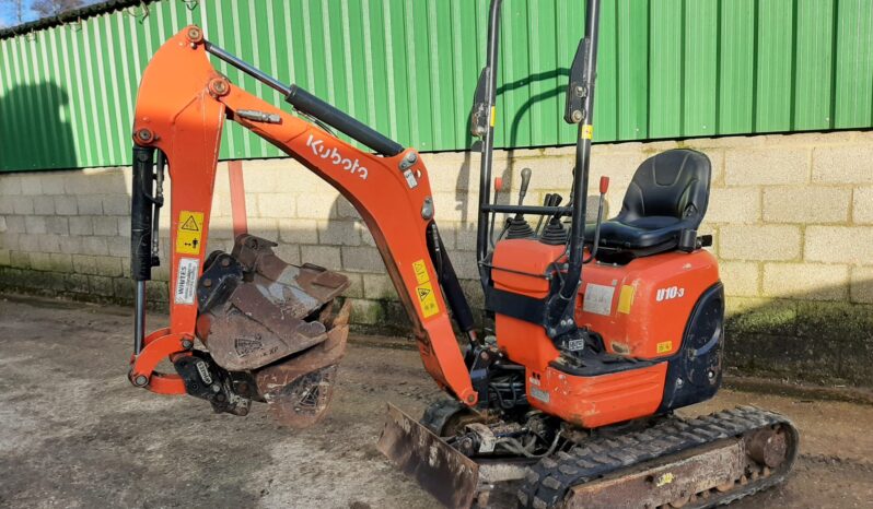 1T Excavator Kubota U10-3 2021 full