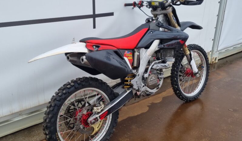 Honda CRF250R Motor Cycle For Auction: Leeds – 22nd, 23rd, 24th & 25th January 25 @ 8:00am full