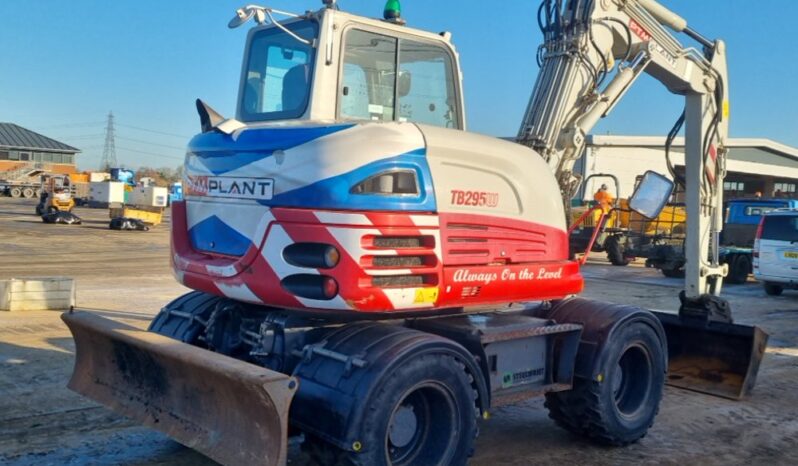 2018 Takeuchi TB295W Wheeled Excavators For Auction: Leeds – 22nd, 23rd, 24th & 25th January 25 @ 8:00am full