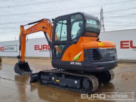 Unused 2024 Develon DX60E-10N 6 Ton+ Excavators For Auction: Leeds – 22nd, 23rd, 24th & 25th January 25 @ 8:00am full