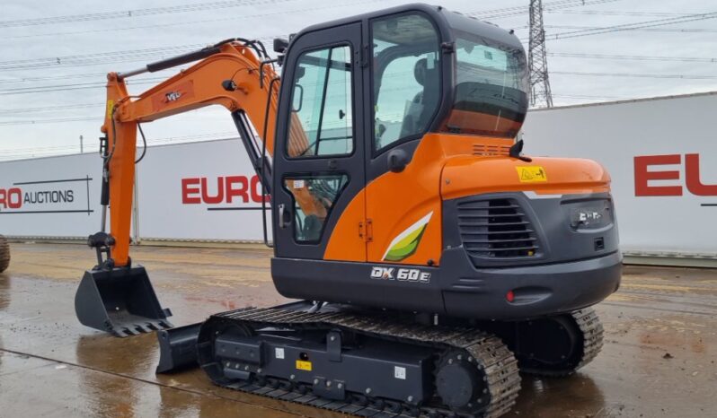 Unused 2024 Develon DX60E-10N 6 Ton+ Excavators For Auction: Leeds – 22nd, 23rd, 24th & 25th January 25 @ 8:00am full