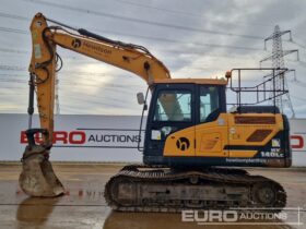 2021 Hyundai HX140LC 10 Ton+ Excavators For Auction: Leeds – 22nd, 23rd, 24th & 25th January 25 @ 8:00am full