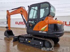 2024 Develon DX60E-10N 6 Ton+ Excavators For Auction: Leeds – 22nd, 23rd, 24th & 25th January 25 @ 8:00am full