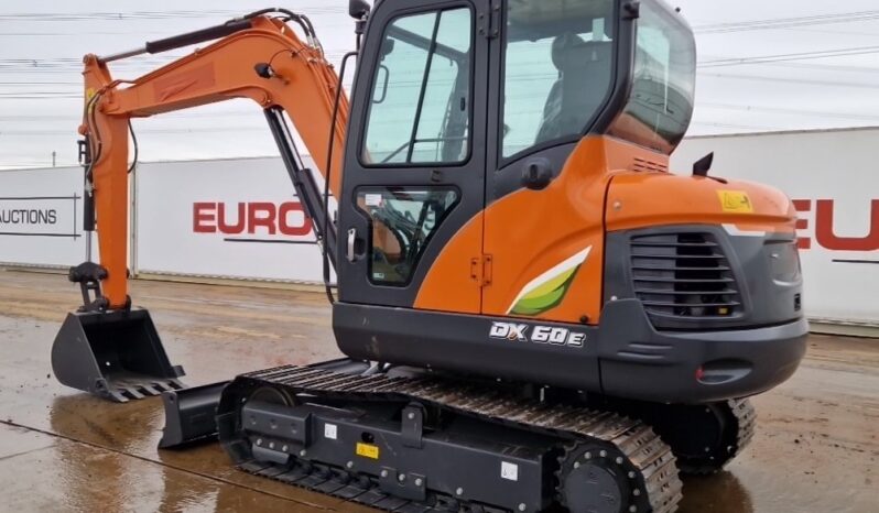 2024 Develon DX60E-10N 6 Ton+ Excavators For Auction: Leeds – 22nd, 23rd, 24th & 25th January 25 @ 8:00am full