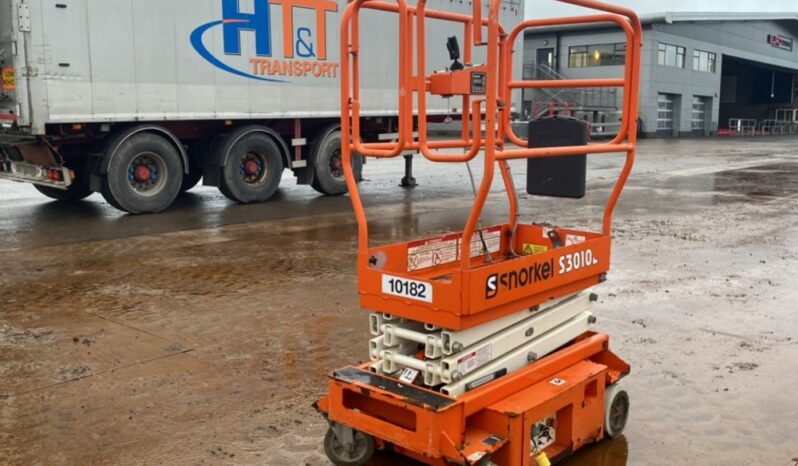 2018 Snorkel S3010ECE Manlifts For Auction: Dromore – 21st & 22nd February 2025 @ 9:00am For Auction on 2025-02-21 full