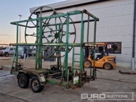 Steve Vick Twin Axle Pipe Reel Trailer Plant Trailers For Auction: Leeds – 22nd, 23rd, 24th & 25th January 25 @ 8:00am full