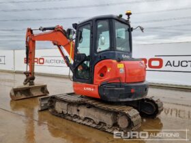 2018 Kubota U55-4 Mini Excavators For Auction: Leeds – 22nd, 23rd, 24th & 25th January 25 @ 8:00am full