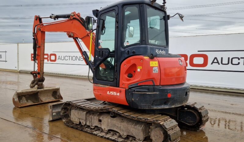 2018 Kubota U55-4 Mini Excavators For Auction: Leeds – 22nd, 23rd, 24th & 25th January 25 @ 8:00am full