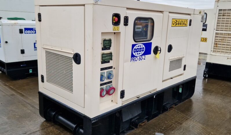 2018 FG Wilson PRO060-2 Generators For Auction: Leeds – 22nd, 23rd, 24th & 25th January 25 @ 8:00am