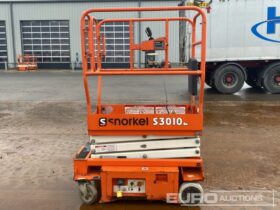 2018 Snorkel S3010ECE Manlifts For Auction: Dromore – 21st & 22nd February 2025 @ 9:00am For Auction on 2025-02-21 full