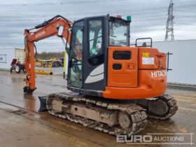 2021 Hitachi ZX85USB-6 6 Ton+ Excavators For Auction: Leeds – 22nd, 23rd, 24th & 25th January 25 @ 8:00am full