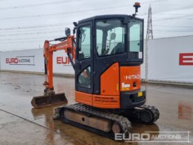 2017 Hitachi ZX26U-5A CR Mini Excavators For Auction: Leeds – 22nd, 23rd, 24th & 25th January 25 @ 8:00am full