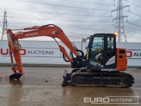 2021 Hitachi ZX85USB-6 6 Ton+ Excavators For Auction: Leeds – 22nd, 23rd, 24th & 25th January 25 @ 8:00am full