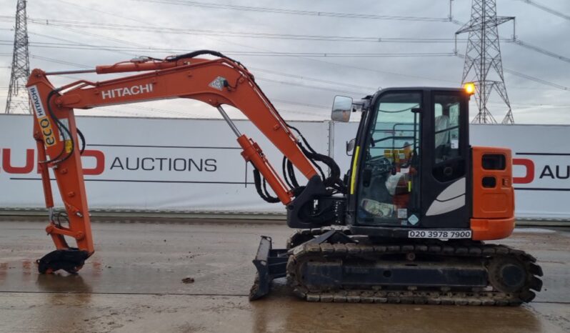 2021 Hitachi ZX85USB-6 6 Ton+ Excavators For Auction: Leeds – 22nd, 23rd, 24th & 25th January 25 @ 8:00am full