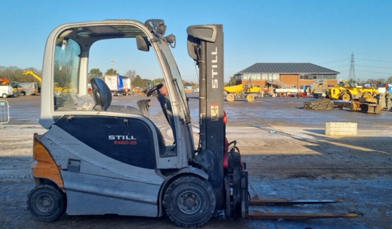 2018 Still RX60-25 Forklifts For Auction: Leeds – 22nd, 23rd, 24th & 25th January 25 @ 8:00am full