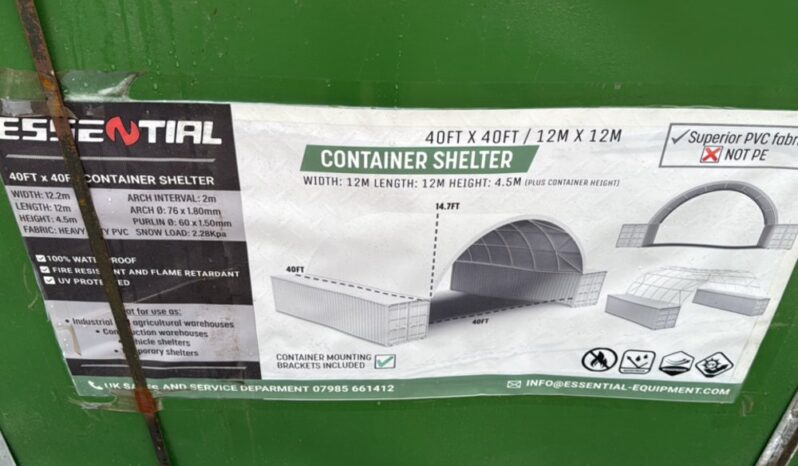 Unused Essential  40′ x 40′ PVC Dome Shelter Modular Buildings For Auction: Leeds – 22nd, 23rd, 24th & 25th January 25 @ 8:00am