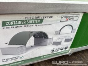 Unused Essential  26′ x 20′ PVC Dome Shelter Modular Buildings For Auction: Leeds – 22nd, 23rd, 24th & 25th January 25 @ 8:00am full