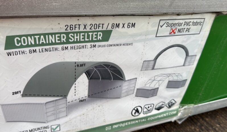 Unused Essential  26′ x 20′ PVC Dome Shelter Modular Buildings For Auction: Leeds – 22nd, 23rd, 24th & 25th January 25 @ 8:00am full