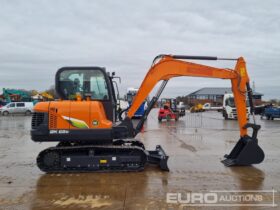 Unused 2024 Develon DX60E-10N 6 Ton+ Excavators For Auction: Leeds – 22nd, 23rd, 24th & 25th January 25 @ 8:00am full