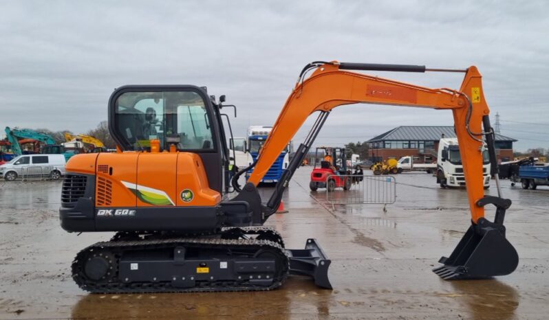 Unused 2024 Develon DX60E-10N 6 Ton+ Excavators For Auction: Leeds – 22nd, 23rd, 24th & 25th January 25 @ 8:00am full