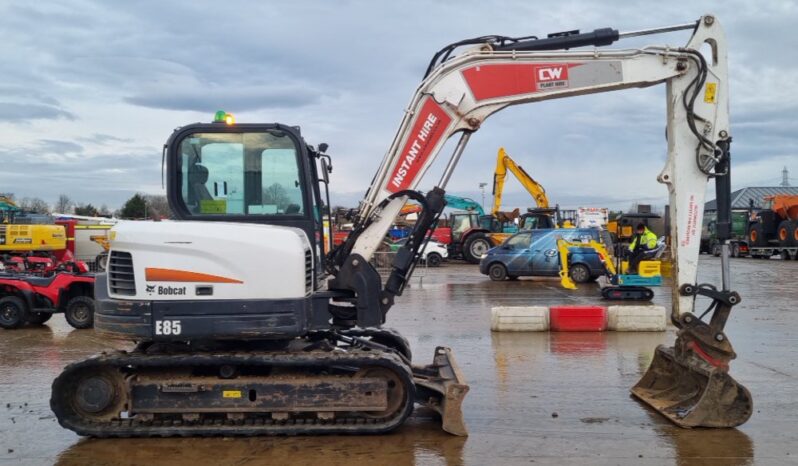 2020 Bobcat E85 6 Ton+ Excavators For Auction: Leeds – 22nd, 23rd, 24th & 25th January 25 @ 8:00am full