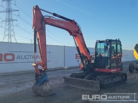 2017 Kubota KX080-4A 6 Ton+ Excavators For Auction: Leeds – 22nd, 23rd, 24th & 25th January 25 @ 8:00am