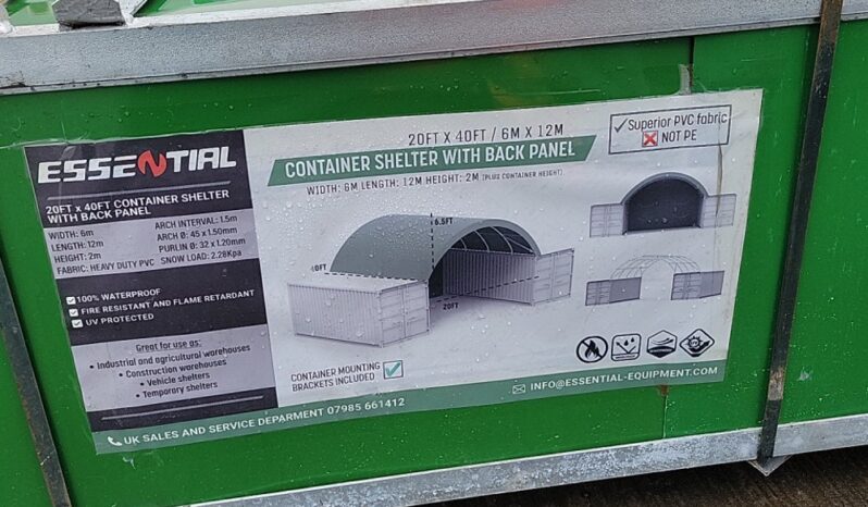 Unused Essential  20′ x 40′ PVC Dome Shelter Modular Buildings For Auction: Leeds – 22nd, 23rd, 24th & 25th January 25 @ 8:00am full