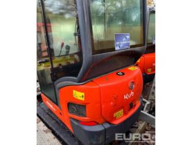 2021 Kubota KX016-4 Mini Excavators For Auction: Leeds – 22nd, 23rd, 24th & 25th January 25 @ 8:00am full