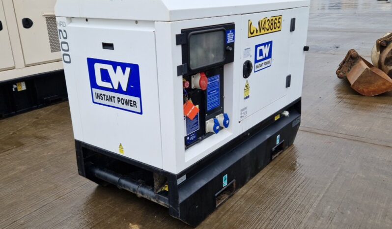 2017 HGI HRD200T Generators For Auction: Leeds – 22nd, 23rd, 24th & 25th January 25 @ 8:00am