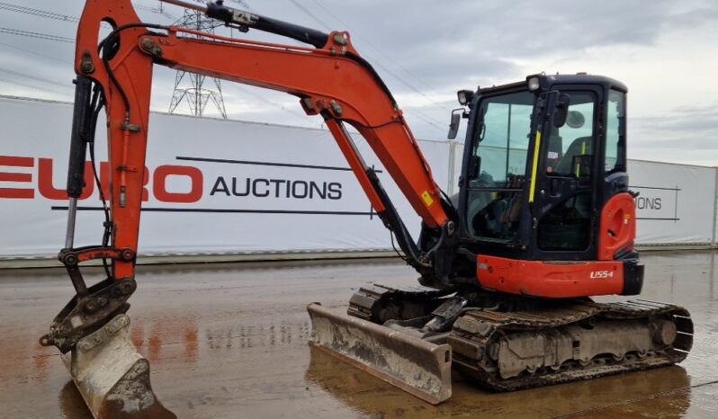 2018 Kubota U55-4 Mini Excavators For Auction: Leeds – 22nd, 23rd, 24th & 25th January 25 @ 8:00am