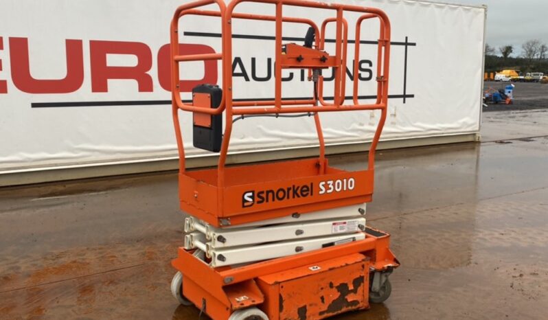 2018 Snorkel S3010ECE Manlifts For Auction: Dromore – 21st & 22nd February 2025 @ 9:00am For Auction on 2025-02-21