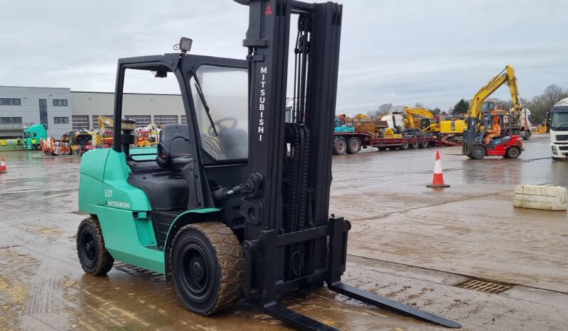 2011 Mitsubishi FD50CN Forklifts For Auction: Leeds – 22nd, 23rd, 24th & 25th January 25 @ 8:00am full