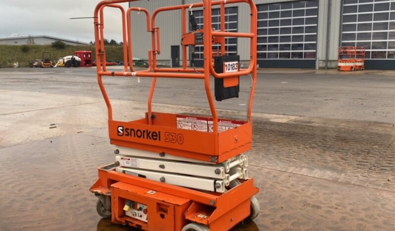 2018 Snorkel S3010ECE Manlifts For Auction: Dromore – 21st & 22nd February 2025 @ 9:00am For Auction on 2025-02-21 full