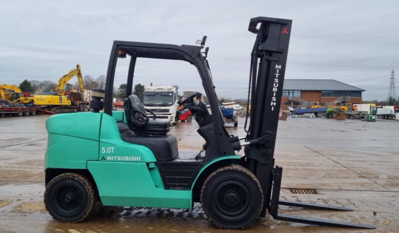 2011 Mitsubishi FD50CN Forklifts For Auction: Leeds – 22nd, 23rd, 24th & 25th January 25 @ 8:00am full