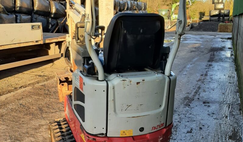 1T Excavator Takeuchi TB210 2018 full