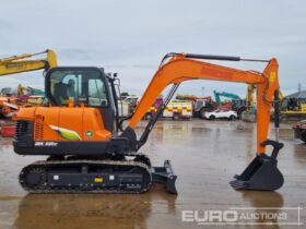 Unused 2024 Develon DX60E-10N 6 Ton+ Excavators For Auction: Leeds – 22nd, 23rd, 24th & 25th January 25 @ 8:00am full