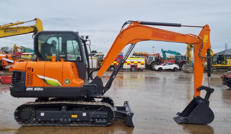 Unused 2024 Develon DX60E-10N 6 Ton+ Excavators For Auction: Leeds – 22nd, 23rd, 24th & 25th January 25 @ 8:00am full