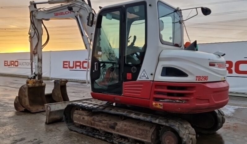 2018 Takeuchi TB290 6 Ton+ Excavators For Auction: Leeds – 22nd, 23rd, 24th & 25th January 25 @ 8:00am full