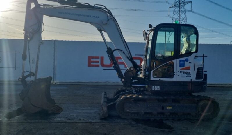 2021 Bobcat E85 6 Ton+ Excavators For Auction: Leeds – 22nd, 23rd, 24th & 25th January 25 @ 8:00am full