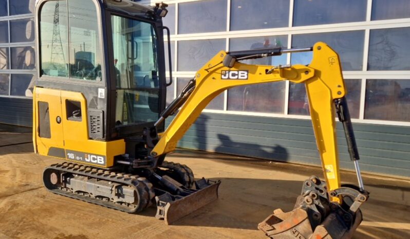 2020 JCB 16C-1 Mini Excavators For Auction: Leeds – 22nd, 23rd, 24th & 25th January 25 @ 8:00am full