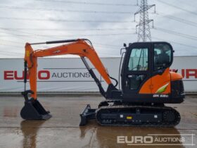 Unused 2024 Develon DX60E-10N 6 Ton+ Excavators For Auction: Leeds – 22nd, 23rd, 24th & 25th January 25 @ 8:00am full