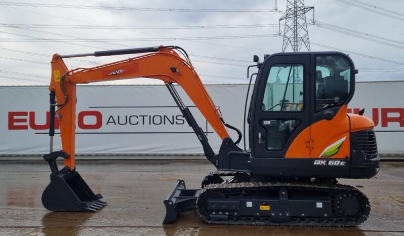 Unused 2024 Develon DX60E-10N 6 Ton+ Excavators For Auction: Leeds – 22nd, 23rd, 24th & 25th January 25 @ 8:00am full