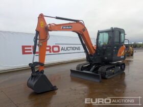 Unused 2024 Develon DX60E-10N 6 Ton+ Excavators For Auction: Dromore – 21st & 22nd February 2025 @ 9:00am For Auction on 2025-02-22