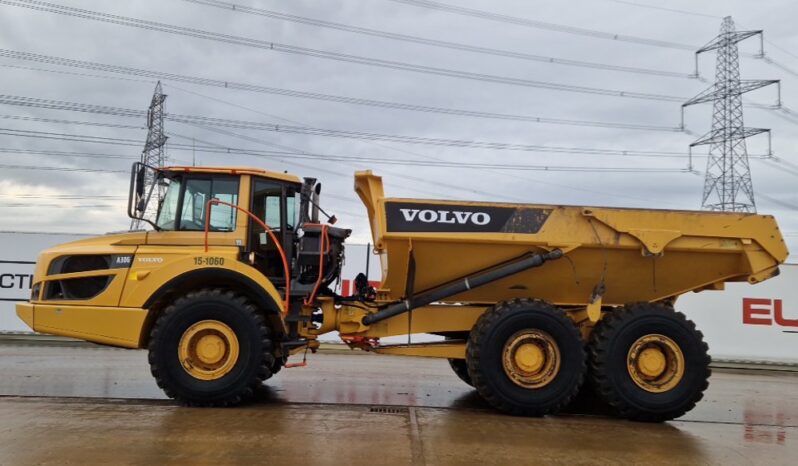 2018 Volvo A30G Articulated Dumptrucks For Auction: Leeds – 22nd, 23rd, 24th & 25th January 25 @ 8:00am full