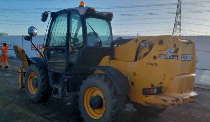 2016 JCB 540-170 Telehandlers For Auction: Leeds – 22nd, 23rd, 24th & 25th January 25 @ 8:00am full