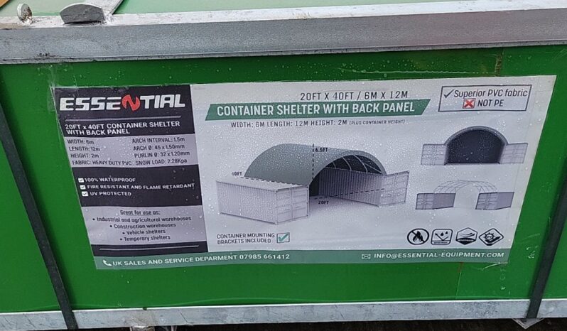 Unused Essential  20′ x 40′ PVC Dome Shelter Modular Buildings For Auction: Leeds – 22nd, 23rd, 24th & 25th January 25 @ 8:00am full