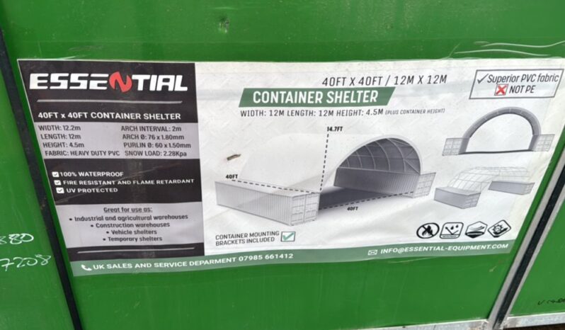 Unused Essential  40′ x 40′ PVC Dome Shelter Modular Buildings For Auction: Leeds – 22nd, 23rd, 24th & 25th January 25 @ 8:00am