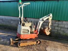 1T Excavator Takeuchi TB210 2017 full